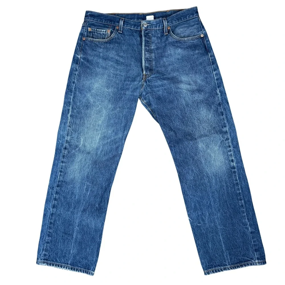 Levi's‎ 501XX Button Fly Jeans 38x32 Made Guatemala 1999–2003 Vintage Denim
